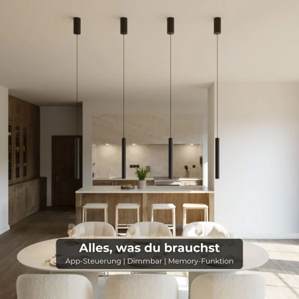 Hovaro designer pendant light – Bild 5